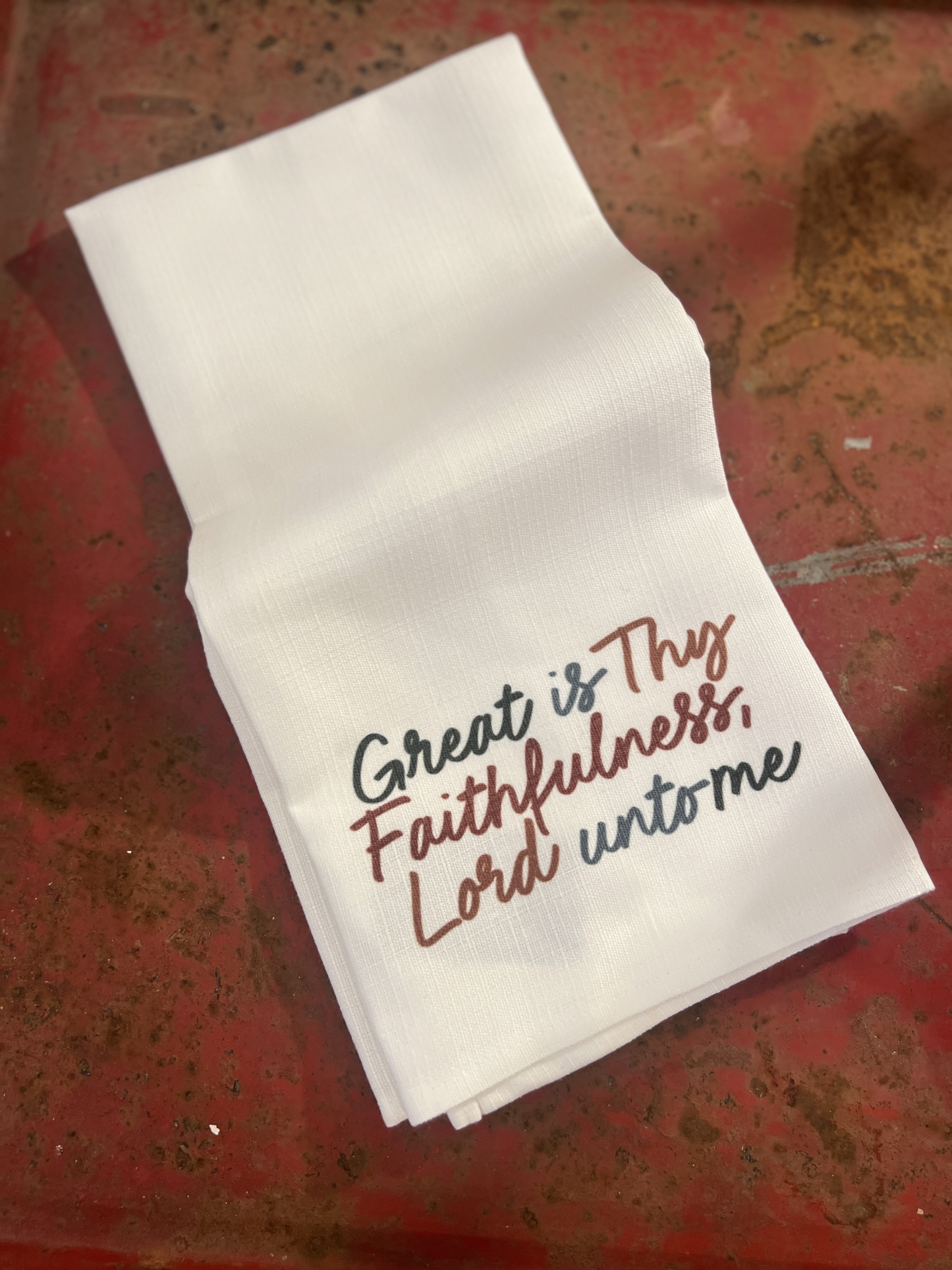 Thy Faithfulness Towel