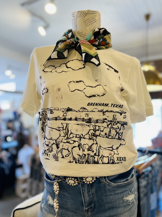 Americana Brenham, Texas Cattle Drive