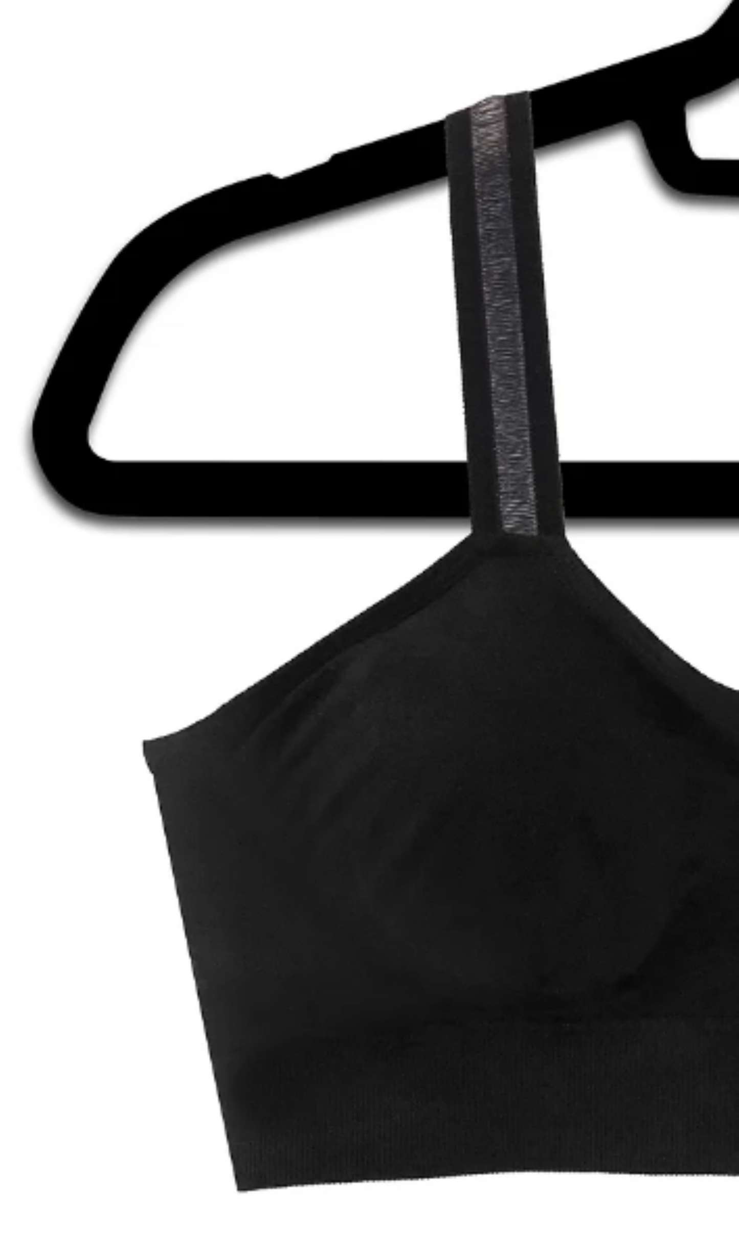Attached Strap Bra
