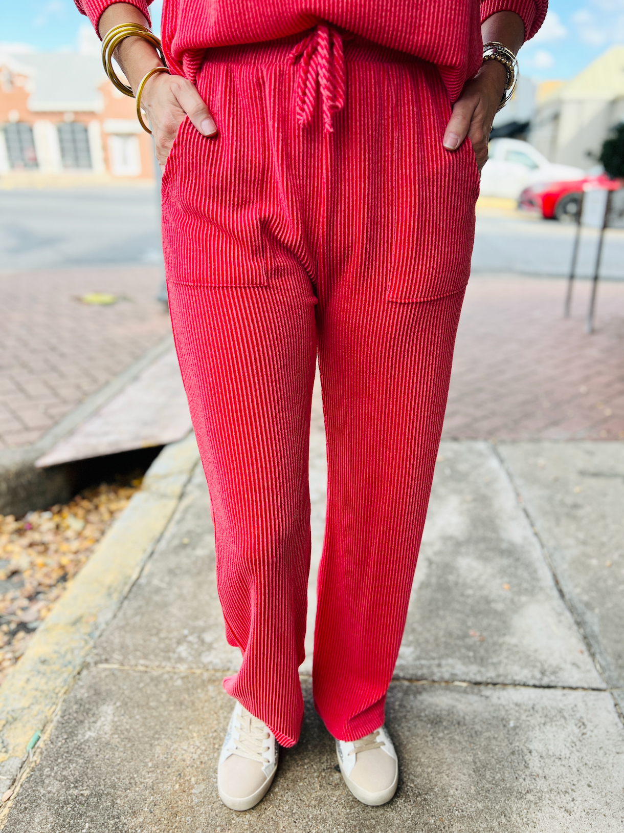 Chick in Red