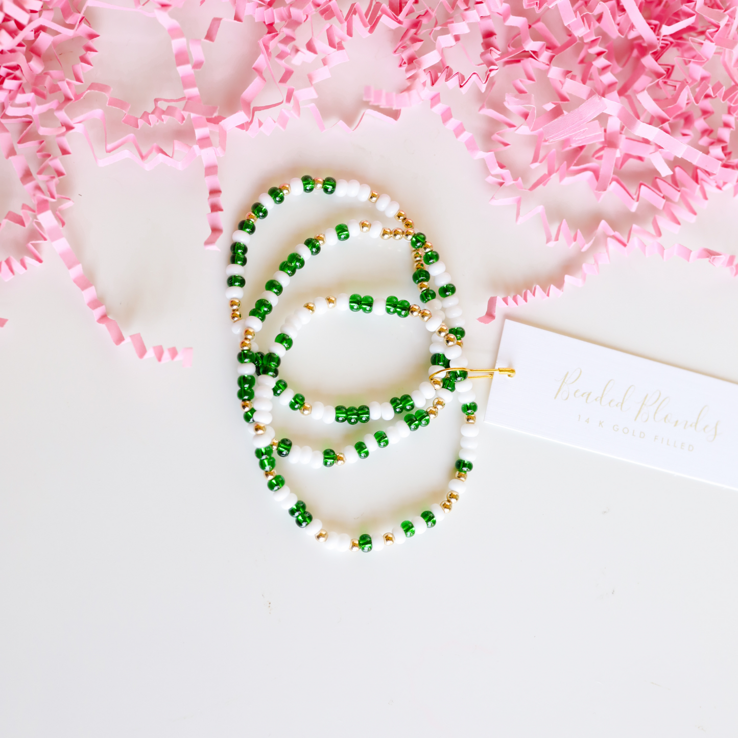 Game Day Sprinkles - Green & White