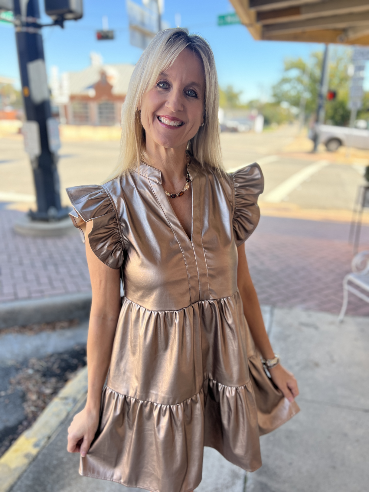 Golden Glory Dress