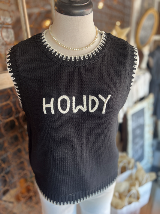 Howdy Sweater