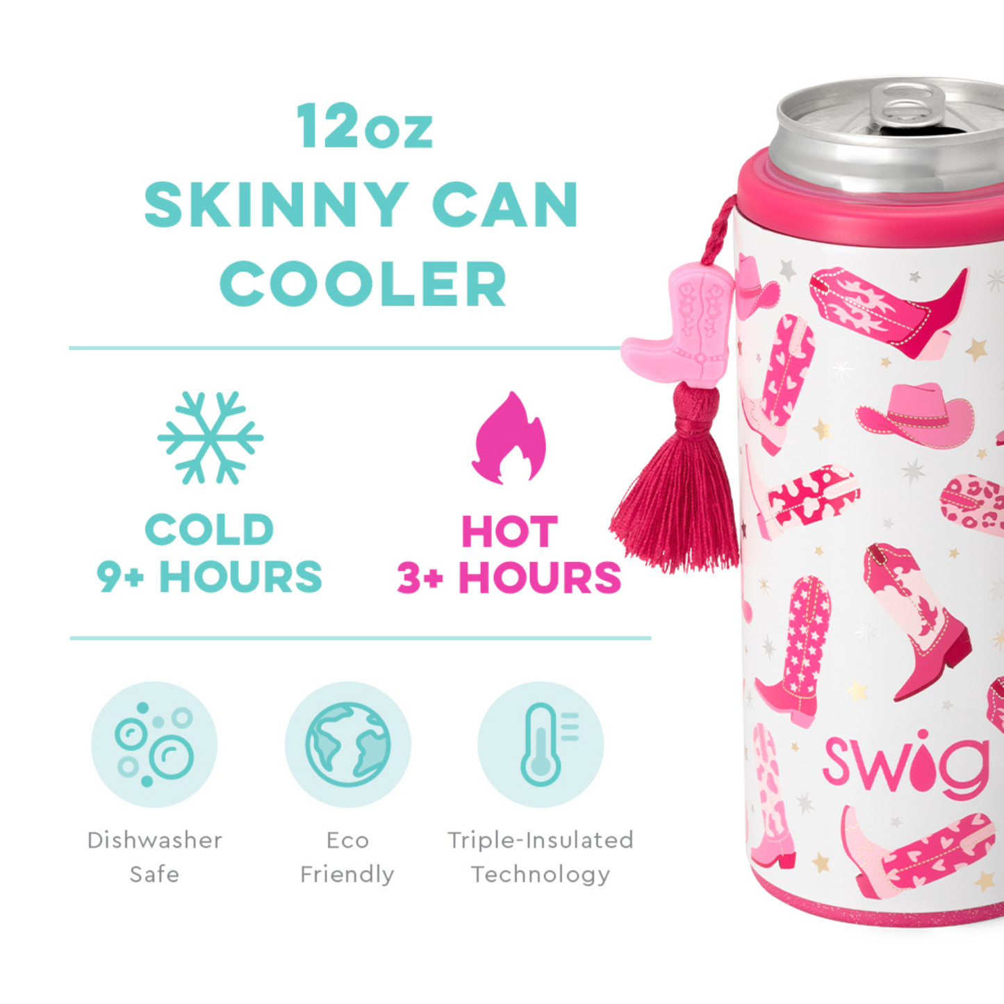 Let's Go Girls Skinny Can Cooler