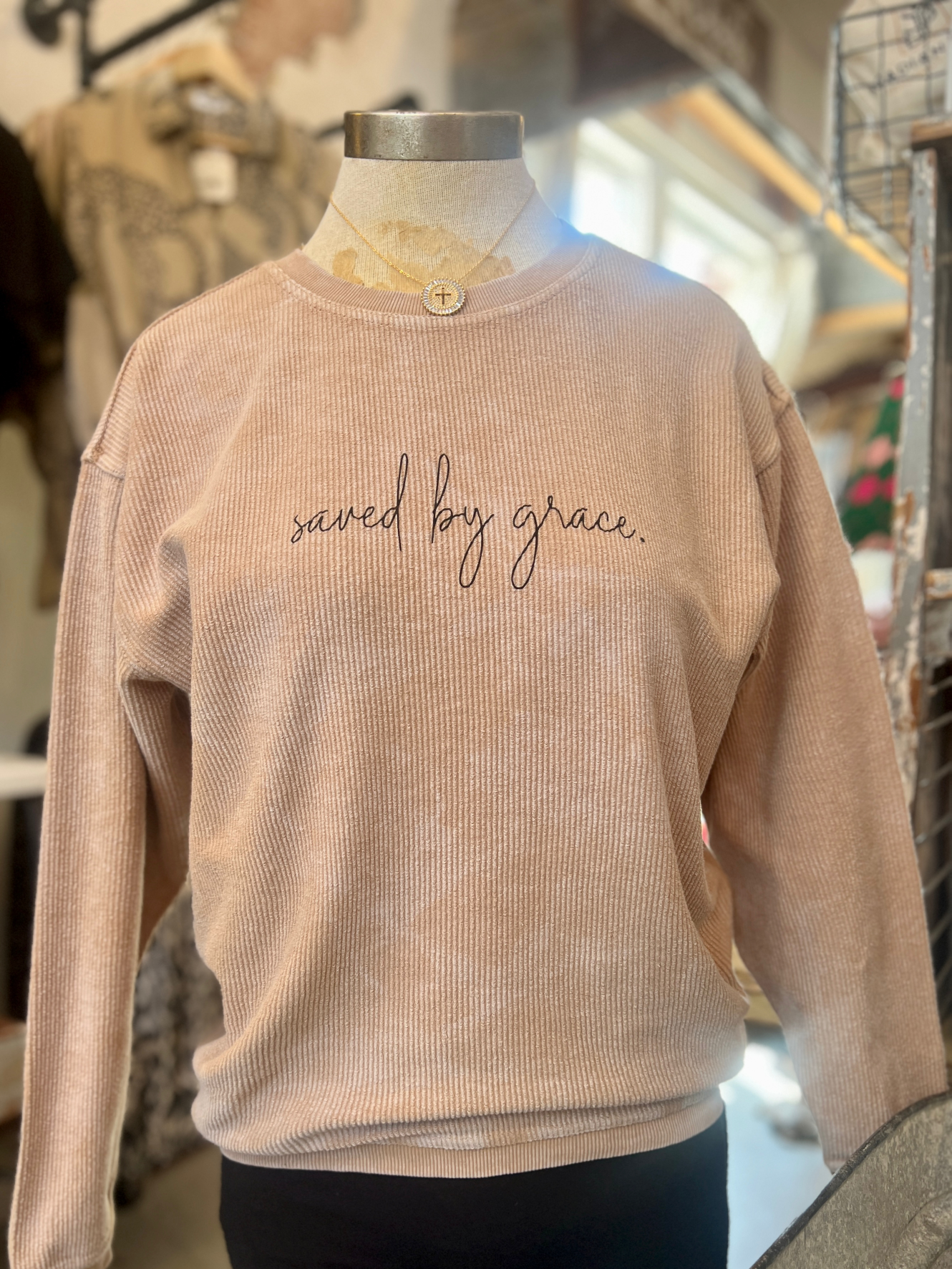 Saved By Grace Pullover