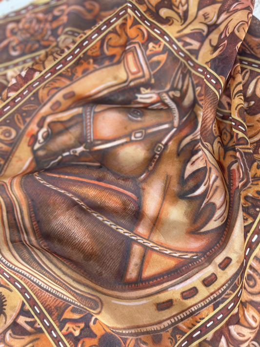 Tooled Leather Shorty