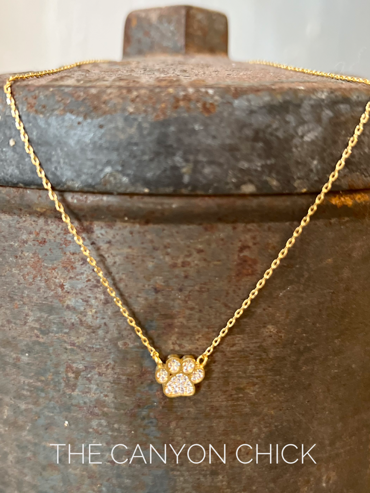Cub Paw Print Necklace