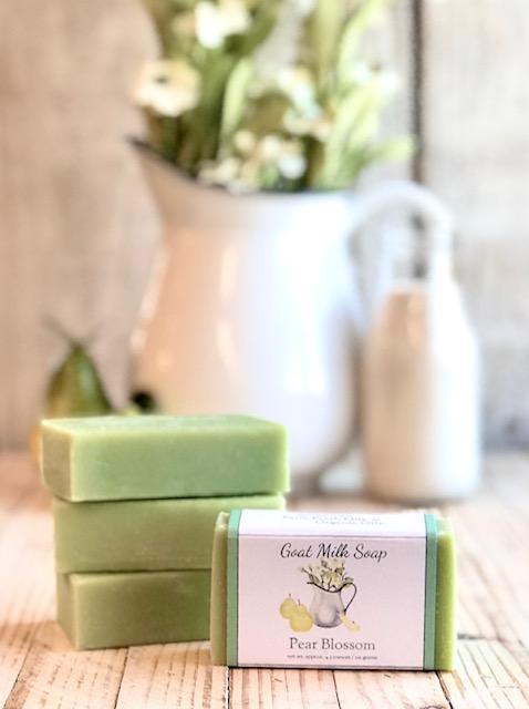 Pear Blossom Goat Milk Soap