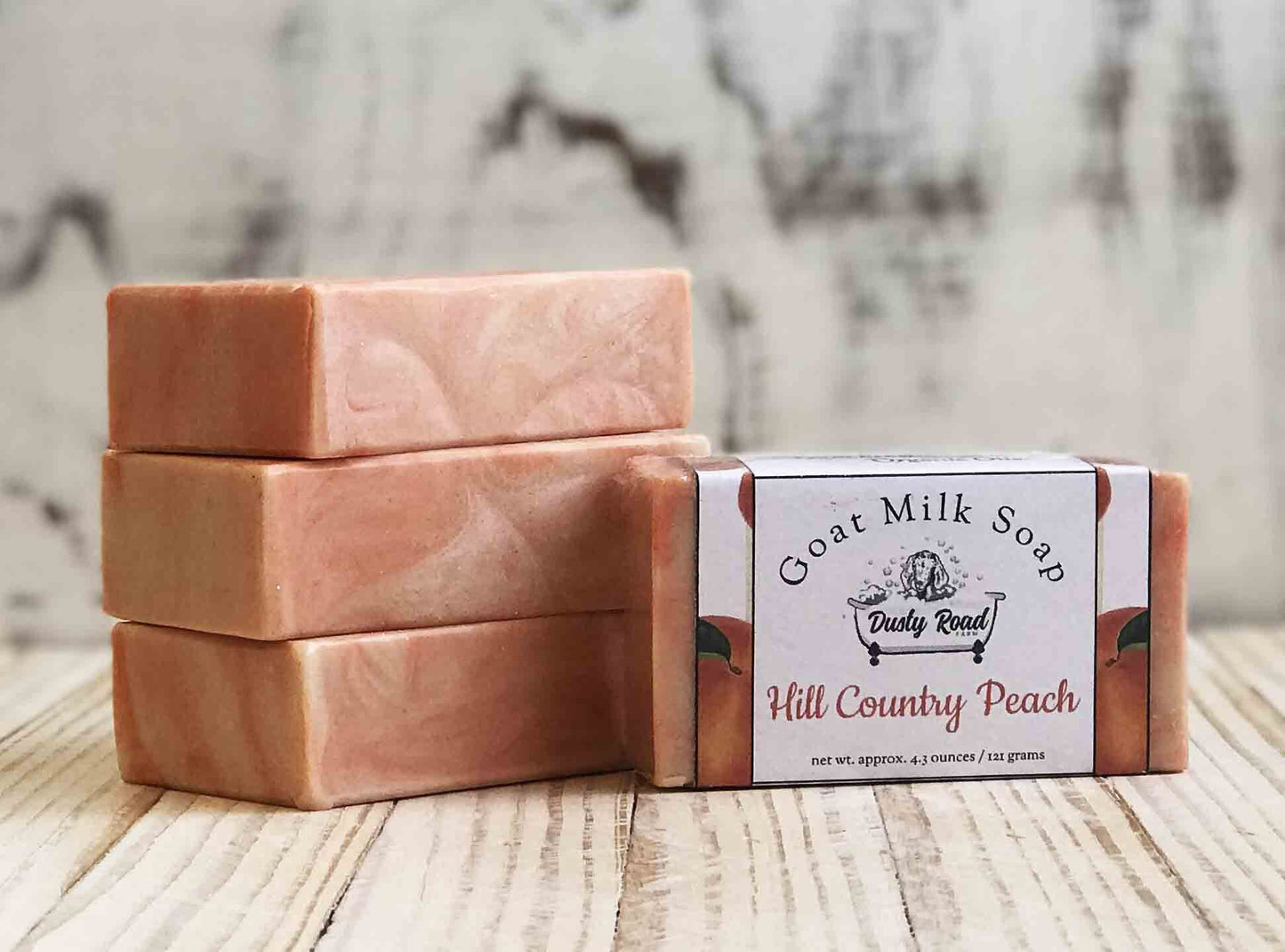 Hill Country Peach Goat Milk Soap