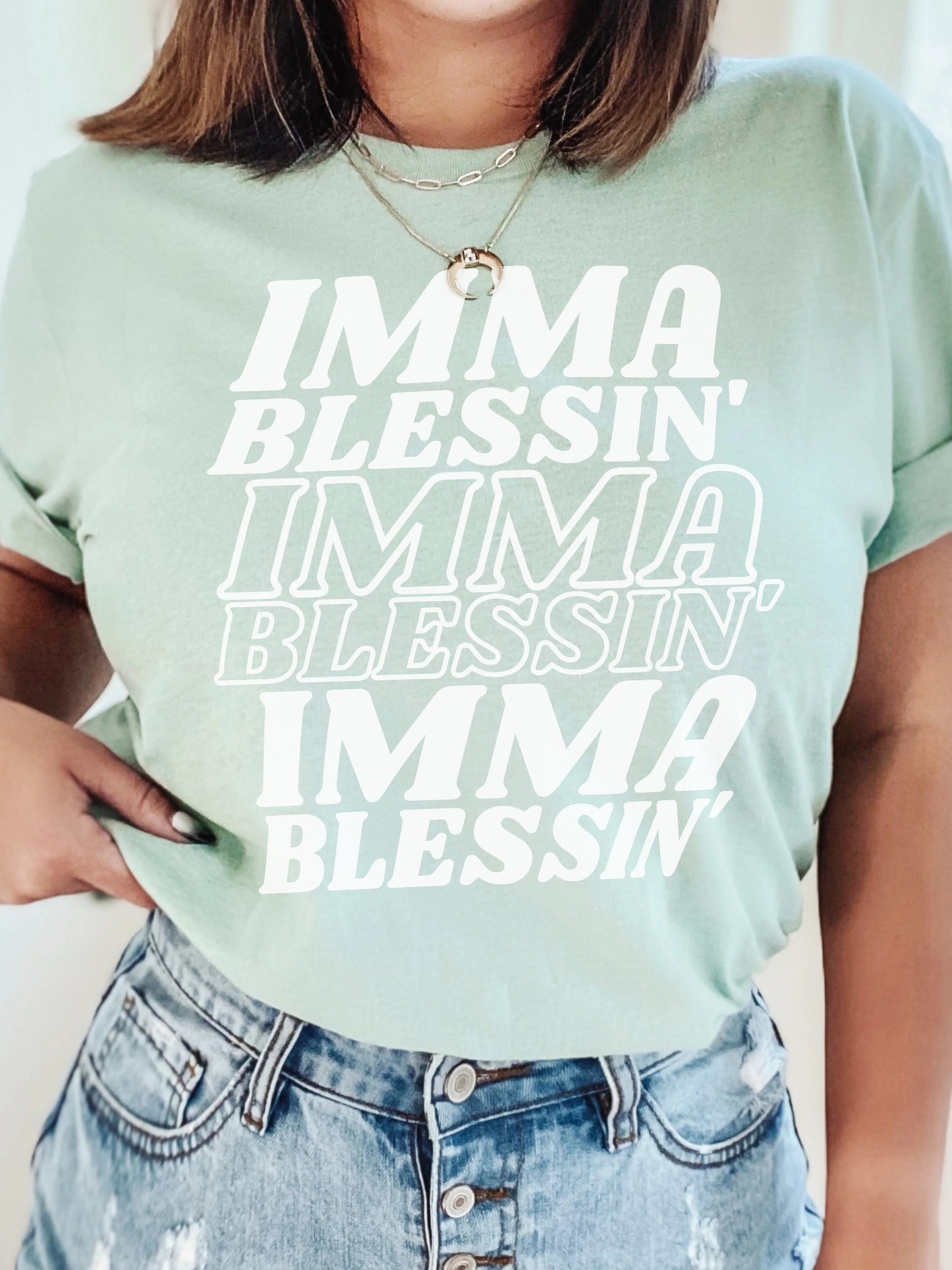 Imma Blessin Tee