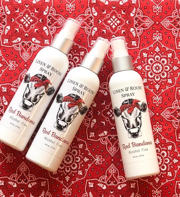 Red Bandana Room Spray