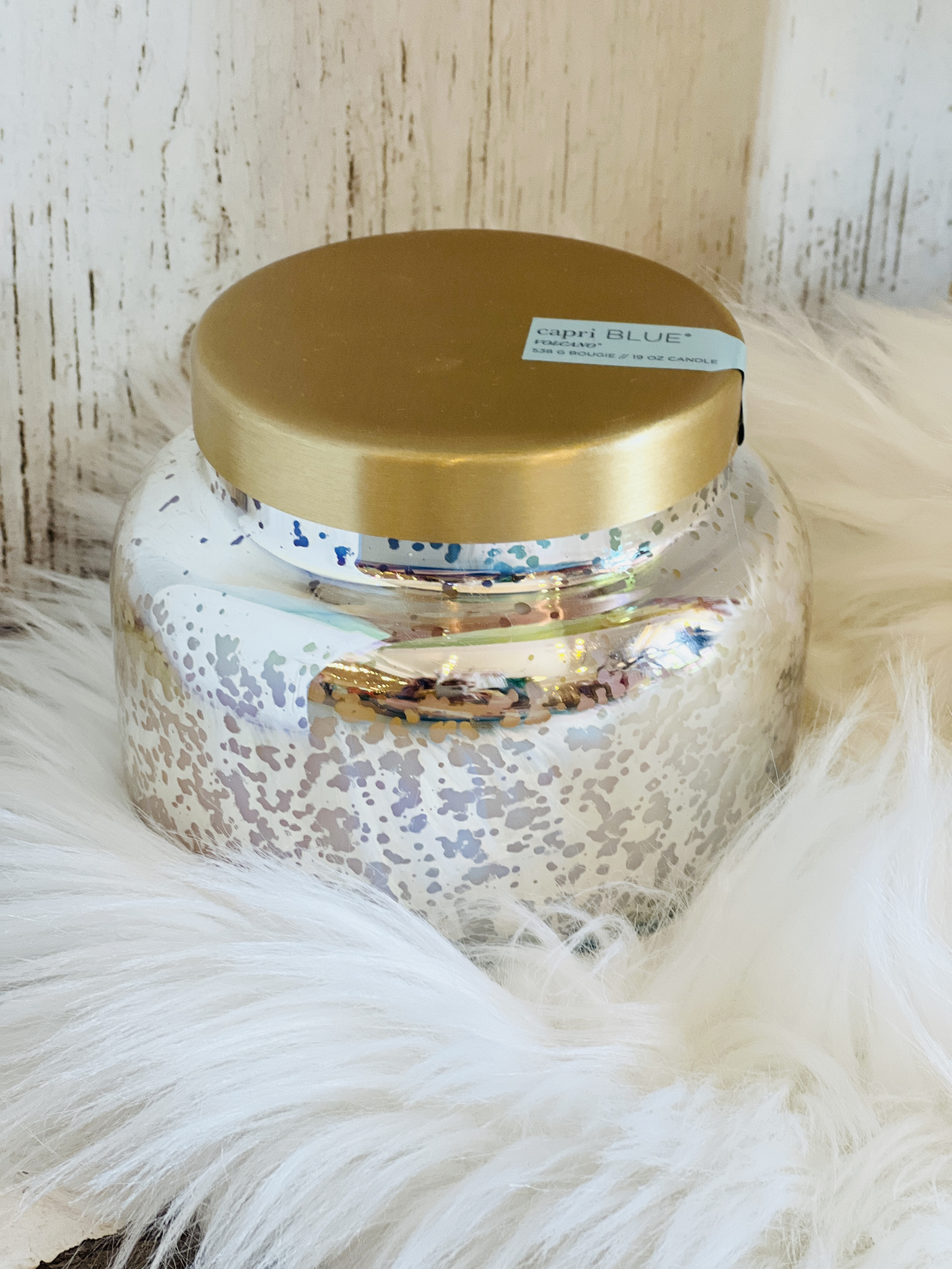 Volcano Mercury Iridescent Signature Jar