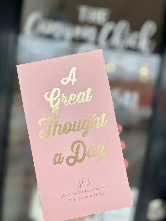 A Great Thought a Day Pad