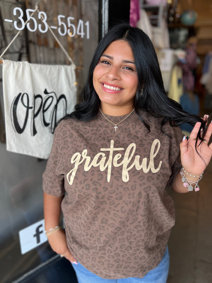 Grateful Leopard