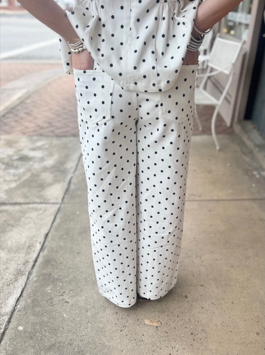 Polka Dot Pants