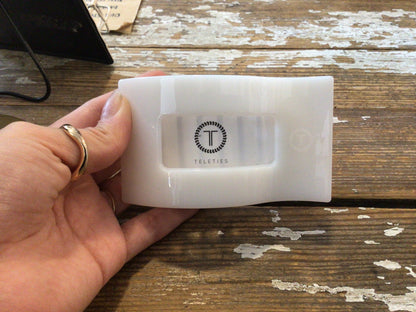 Teleties- Flat Rectangle Clip