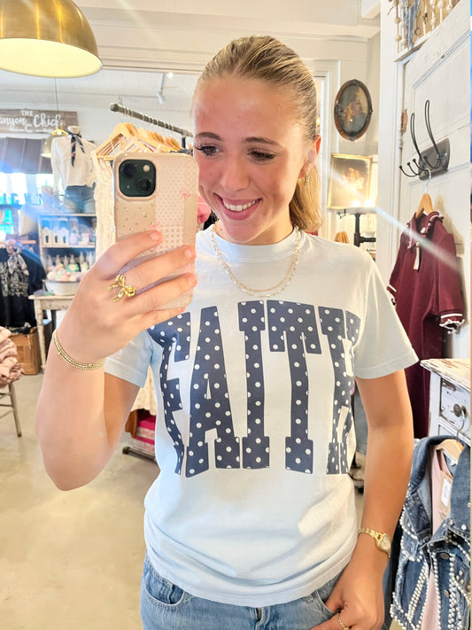 Faith Polka Dot