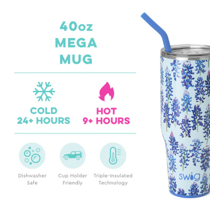 Bluebonnet Mega Mug