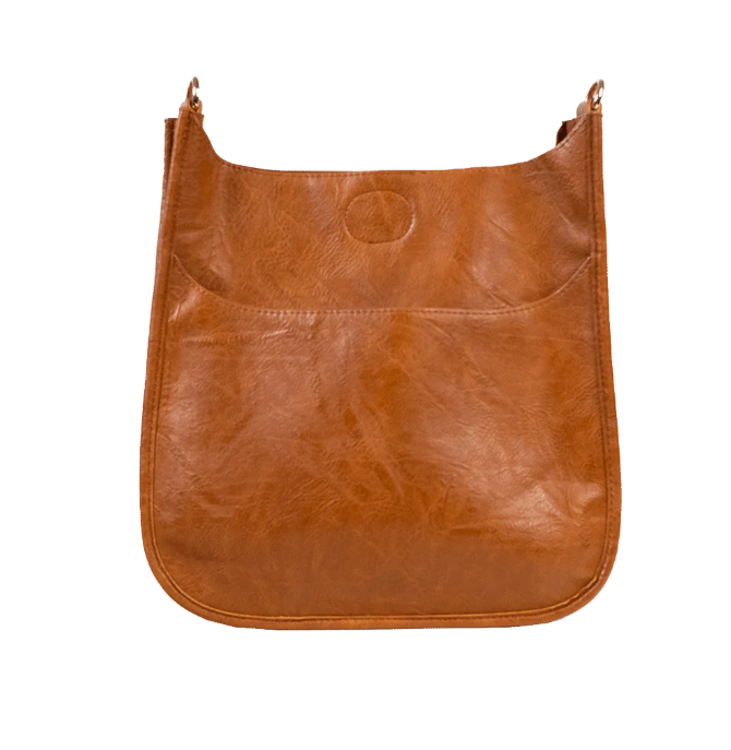 Classic Faux Leather Messenger