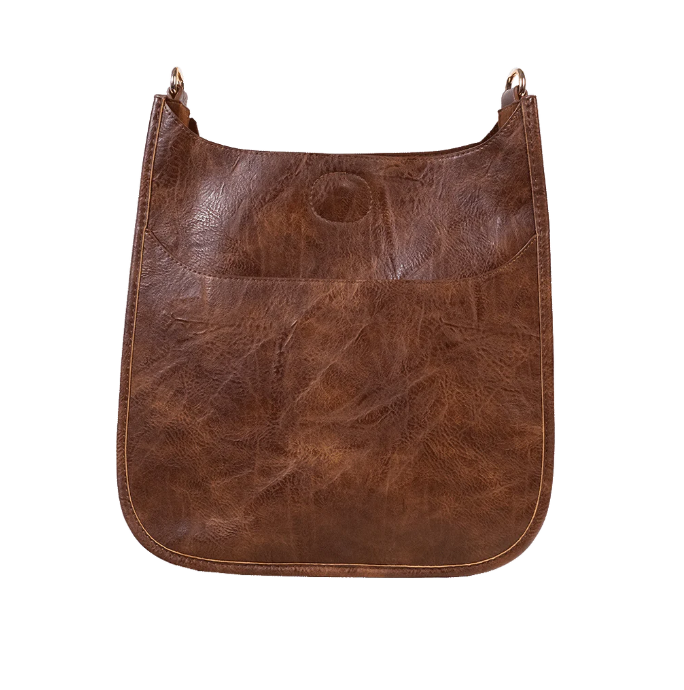 Classic Faux Leather Messenger