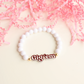 Gig'Em BB Bead Bubble Bracelet