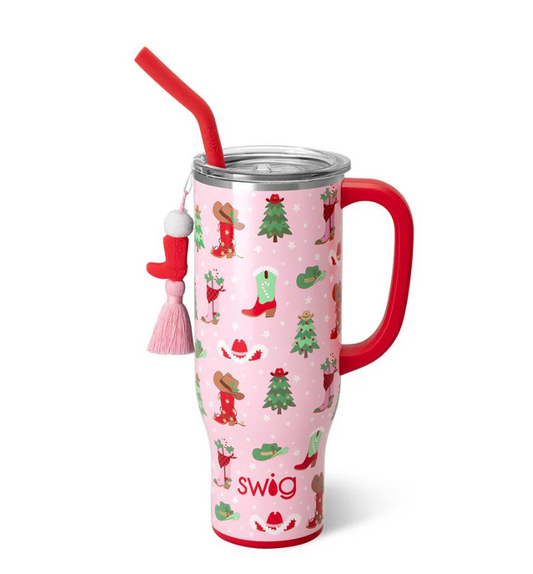 Howdy Holidays Mega Mug