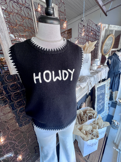 Howdy Sweater