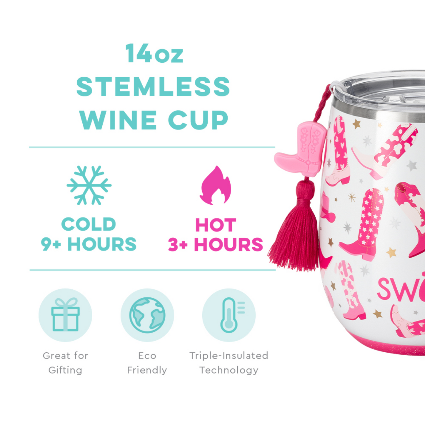 Let's Go Girls Stemless Cup
