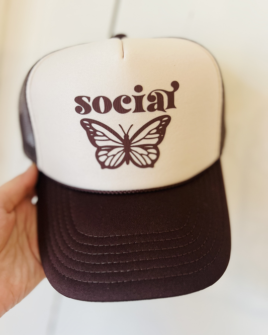 Social Butterfly Cap