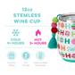 HoHoHo Stemless Wine Cup