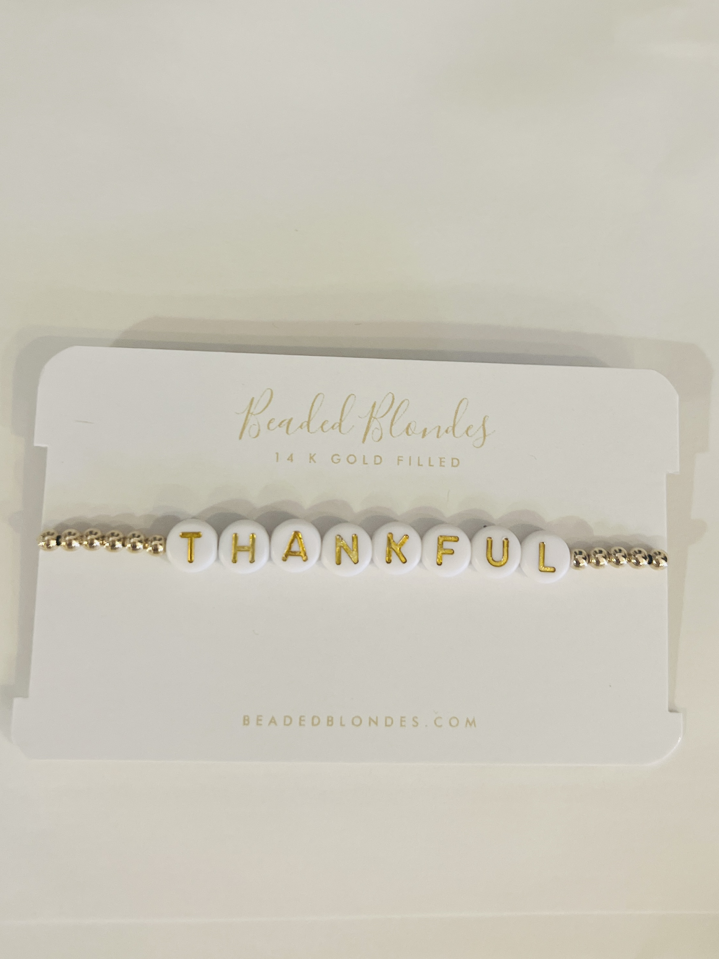 Thankful Bracelet