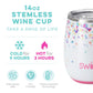 Confetti Party Stemless Cup