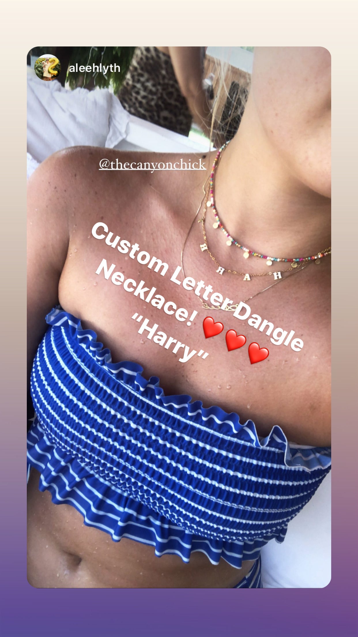 Dangle Necklace - CUSTOM