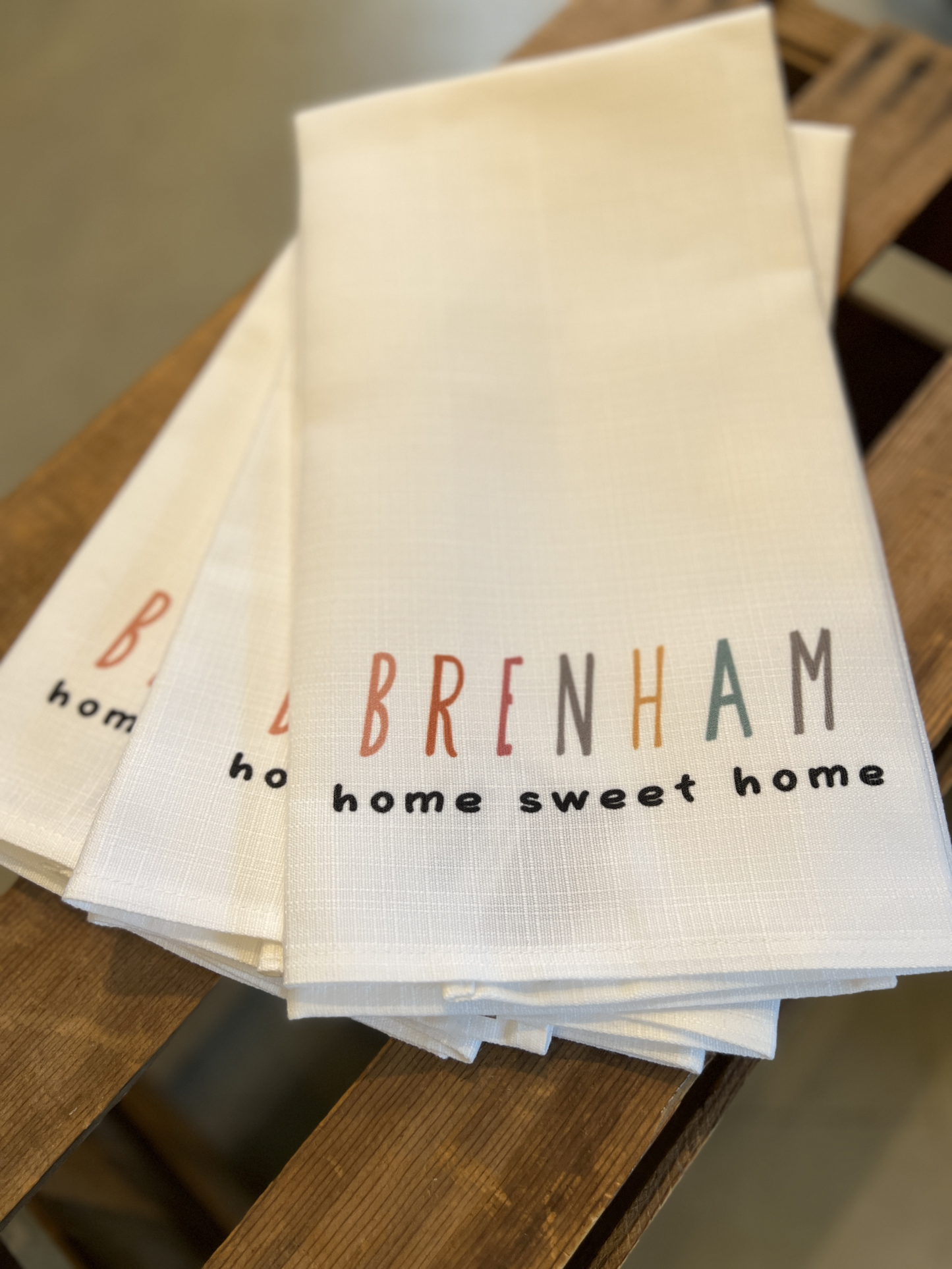 Home Sweet Home Brenham Towel